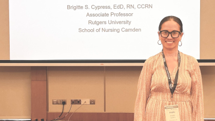Portrait of Dr. Brigitte Cypress
