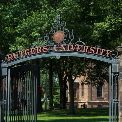 Rutgers class of 1883 gate