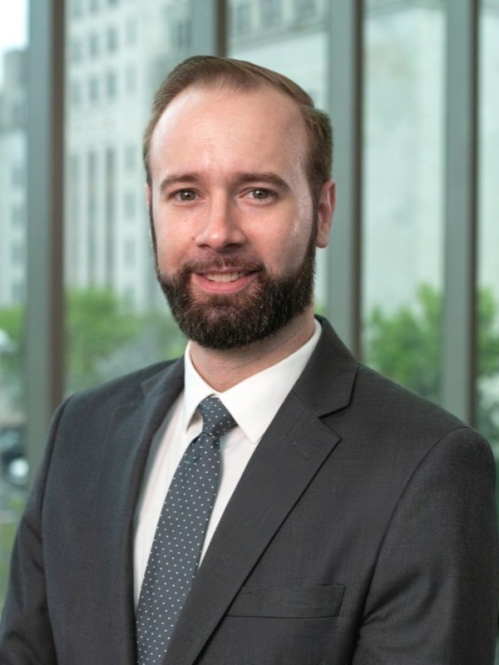 Headshot of man smiling 