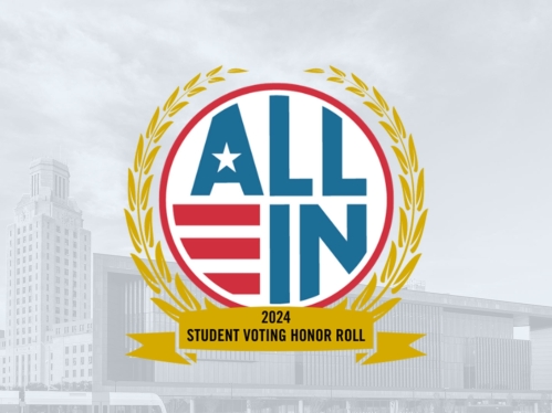 All In 2024 Student Voting Honor Roll